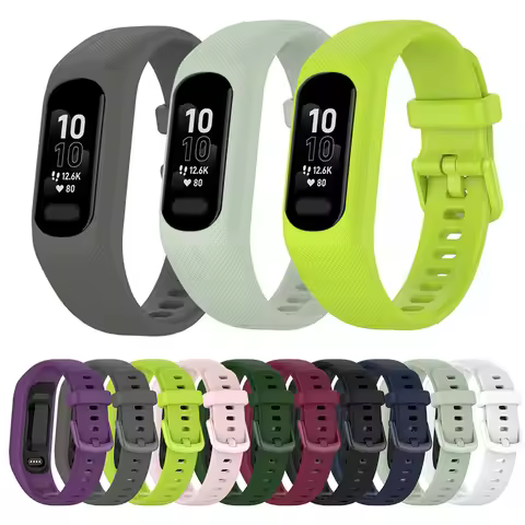 Bracelet For Garmin Vivosmart 5 Band Silicone Watch Strap For Garmin Smart 5 Wristband Replacement S