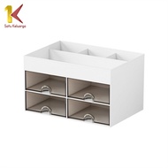 Satu Keluarga Desk Organizer Rak Meja Laci Penyimpanan Serbaguna C1108 Box Kotak Susun Alat Tulis