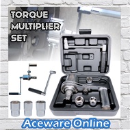 MHT-16 TORQUE MULTIPLIER SOCKET WRENCH SET LUG NUT LABOR SAVING WRENCH WITH 3PCS SOCKET 17MM 19MM 21