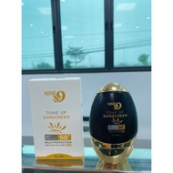 (BUY 1 GET 1 FREE PERFUME) NINE 9 TONE UP Sunscreen is extremely fast, not greasy, only holds absolu