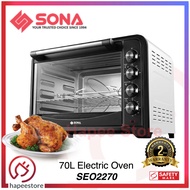 Sona 70L Electric Oven - SEO2270 (2 Years Warranty)