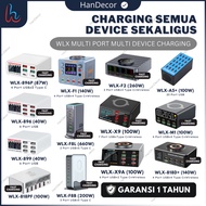 LAYAR WLX CHARGER MULTI DEVICE PD QC FAST CHARGING WIRELESS MAGNET DISPLAY SCREEN