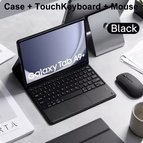 Tablets Keyboard Case for Samsung Galaxy Tab A9 Plus 11 inch Detachable Keyboard Case For Samsung Ta