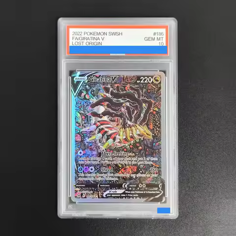 Proxy POKEMON SWORD & SHIELD LOST ORIGIN #186 GIRATINA V Authentication Grading 10 Collection Game C