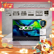 Acer Aspire Go 15 AG15-41P-R6R5 Laptop (R5-7535HS 4.55GHz,16GB D5,512GB SSD,ATI,W11,HS24+M365) - Sil