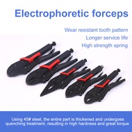 7-10 Inch CR-V Steel Locking Pliers Anti-Slip Durable for Work Tools