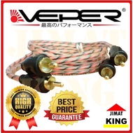 Veper High Quality Car Audio Stereo Amplifier RCA Cable 0.5M 1.0M 1.2M 2.0M 4.5M 5.0M | Amplifier RC