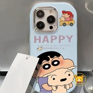 Crayons Shinchans Phone Case For Vivo V40 Pro V25 Pro Y7s iQOO Z9 Turbo Z7 Z7X Z9X Neo 3 Cute Cartoo