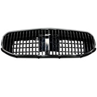 X167 Maybach Style Silver Color Front Grille Fit for Mercedes Benz GLS Class GLS400 GLS450 Model Yea
