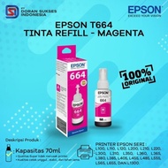 Terbaru Tinta Epson Refill T664 Original Printer L120 L210 L310 L360