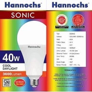 Hannochs SONIC LED Bulb 40vWatt - Bola Lampu Bohlam LED 40 Watt - SNI