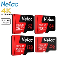 Netac Micro High Speed SD TF Card 256GB 128GB 64GB 32GB High Speed SD Card For Computer Mobile Phone Camera Card