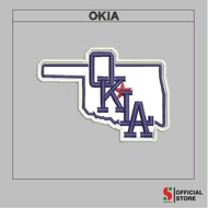 SPORT-444 COMPUTER EMBROIDERY PATCH WITH OKLAHOMA CITY LOGO