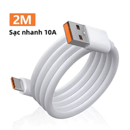 Cáp USB Type C 10A 120W Dây Dữ Liệu Sạc Nhanh Cho Huawei Mate 40 Honor Xiaomi Samsung - Dây Sạc Điện
