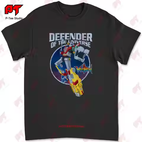 Voltron Defender Of The Universe Licensed Adult T Shirt 4SA9