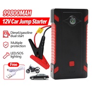 4-in-1 Car Battery Car Jumper Powerbank Charger 26800mAh Car Jump Starter Power Supply Engine Starte