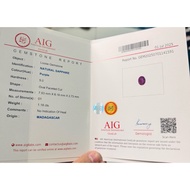 AIG Certificate for Gemstones