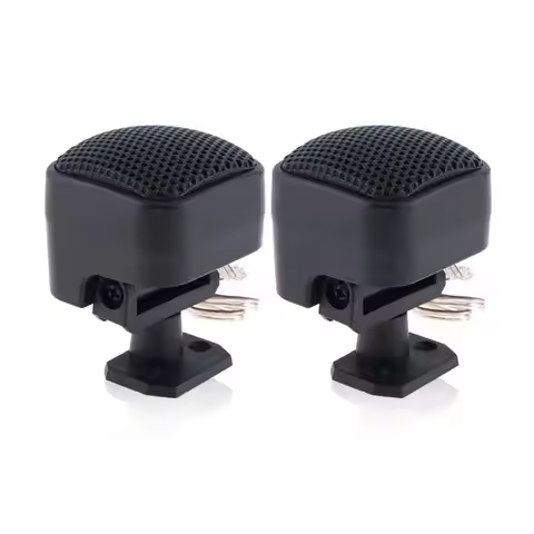 1 pair Universal 500W Car Tweeters ABS Square Small Square Speaker Loud 91dB Loudspeaker Car