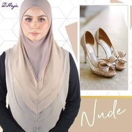 Tudung Clara DHaja Prelove Nude (XL)🔥🔥🔥