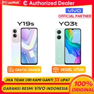 VIVO Y19s Y03t 4/32GB 4/64GB 4/128GB 6/128GB Baterai 5000mAh Garansi resmi original hp vivo