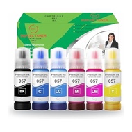 Compatible INK 057 Refill ink Bottle 057 for Printer L18050 L18100 L8050 EPSON