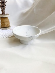 【好日戀物】德國帶回JYSK環保材質大理石花紋高腳收納碗