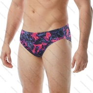 TYR Men's Spirit Fire Racer Swim Trunks