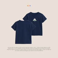 Doma Playfull - Toy Story Buzz Lightyear Face Navy Cotton Combed 24S Kids T-Shirt