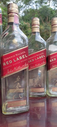 ขวดเหล้าเปล่า Johnnie Walker Red Label  ไม่มีกล่อง