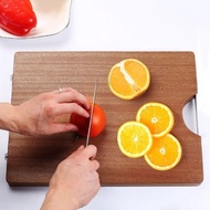 MXBEAUTY Wooden Chopping Blocks, Anti-mold Thickened Ebony Cutting Board, Multifunctional Rectangula