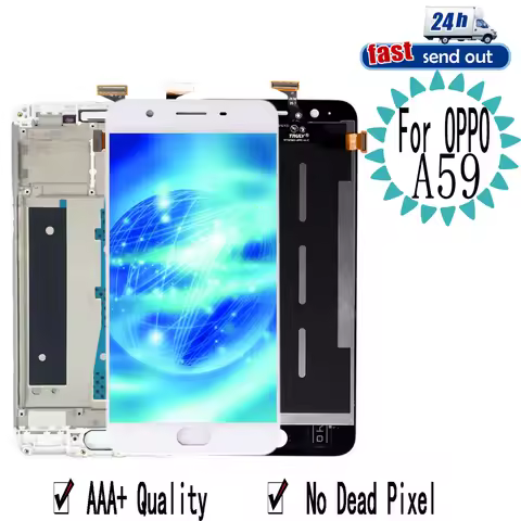 5.5" F1S LCD For OPPO A59 A160 F1S LCD Display Touch Screen Digitizer Assembly Replacement with Fram