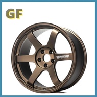 TE37 Wheels 5x120 5x112 5x114.3 Rims 15-19 Inch Passenger Car Wheels for BMW Audi