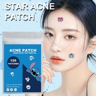 20/40/100pcs Hydrocolloid Acne Patch Cute Stitch Baby Mild Acne Patches Pimples Three E4K9