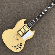 New Gibson SG Electric Guitar Gold Hardware HHH Pickup Vibrato System 24 Frets Mahogany Body Guitar