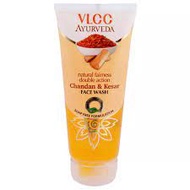 VLCC AYURVEDA Skin Brightening (Chandan & Kesar ) Face wash 100ml