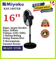 Kipas Angin Miyako KAS 1607GB Kipas Angin Berdiri 16 Bergaransi