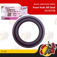 DU181108 | Front Fork Oil Seal | Bajaj parts | CT 125