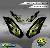 Striping List Variasi Rx King - Striping List Motor Rx King - Stiker Rx King kode B