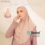 Alawiyahijab - Miwa Instant TENCEL Hijab Sport/Daily Antibacterial (Instant Sports Hijab