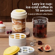 One-Press Freezing Coffee Ice Cup Household Food Grade Lazy Ice Cup