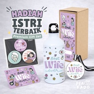 Wife's Birthday Gift Gift Box Tumbler Anniversary Gift Best Wife Ever