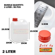 ❤Tong Air Jerry Can HDPE Water Container Can / Tong Drum / Tong Air / Botol Air / Water Bottle 1L 2L