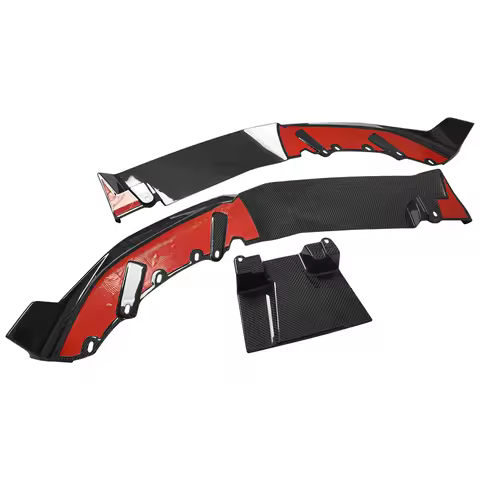 Dry Carbon Fiber Front Bumper Lip Car Body Kits For BMW 5 Series G60 530i 540i I5 2023 up