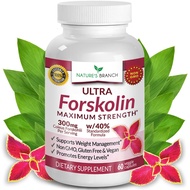 Premium 100% Ultra Pure Forskolin for Weight Loss Max Strength w/ 40% Standardized Coleus Forskohlii