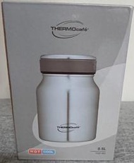 全新 不鏽鋼顏色 THERMOcafe 凱菲 不鏽鋼 真空 食物罐 500ml 0.5L TCBF-500-SS