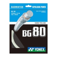 YO NEX STRINGS - BADMINTON STRINGS BG 80 BG80 ORIGINAL SUNRISE