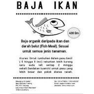 MDC- FISH MEAL Organic Fertilizer / BAJA Organik Daripada IKAN / Baja Subur / Baja Lebat Daun