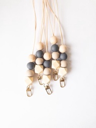 北歐風真皮編繩 ID 證件卡套 / 識別證 / 員工證