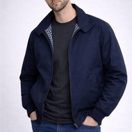 UNIQLO HARRINGTON BLUSEON JACKET TWO WAY ZIP CASUAL JACKET BOMBER