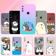 Redmi 10A 10C Note 11 11S 11 Pro 4G 5G Transparent silicone soft Phone case We Bare Bears H28H